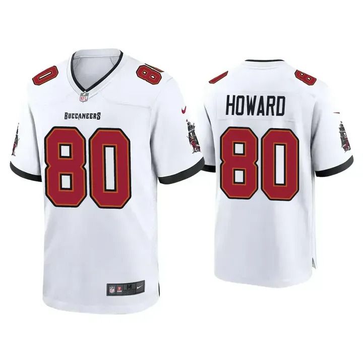 Men Tampa Bay Buccaneers #80 O.J. Howard Nike White Game NFL Jersey->tampa bay buccaneers->NFL Jersey